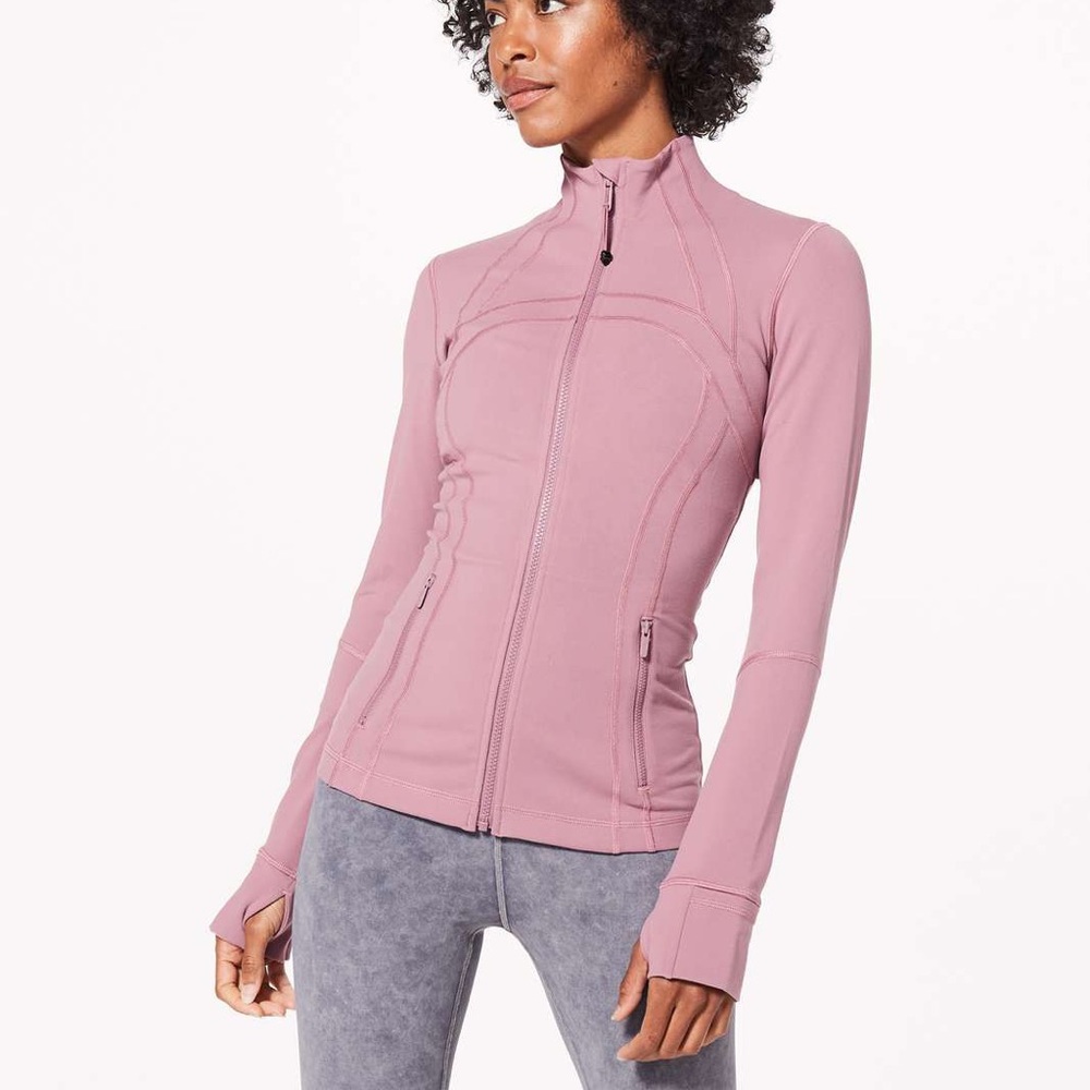 Pink lululemon define jacket
